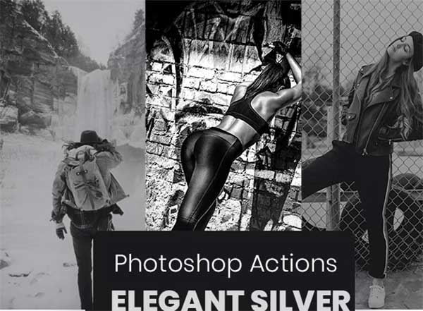 Silver Touch Elegant Photoshop Actions