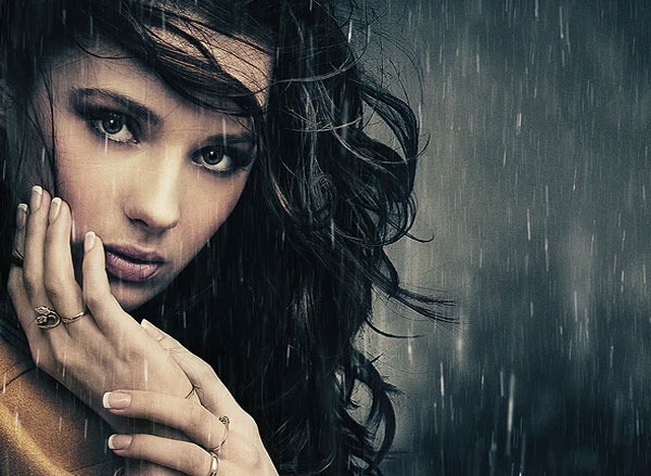 Simple Best Rain Photoshop Action