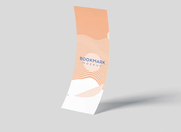 Simple Bookmark Mockups