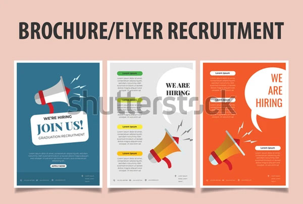 Simple Brochure for Employee Recruitment