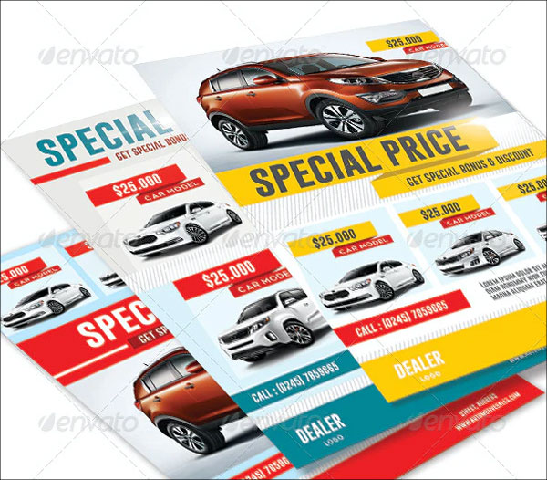 Simple Car Sale Marketing Flyer
