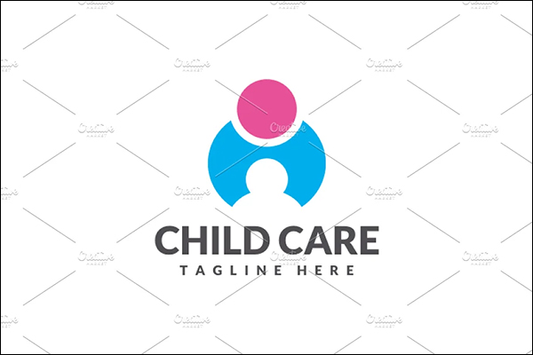 Simple Childcare Logo Templates