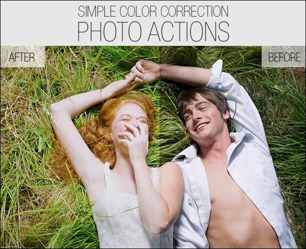 Simple Color Correction Photo Actions