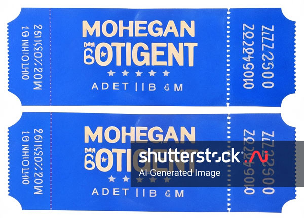 Simple Concert Ticket Design