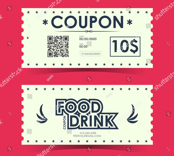 Simple Coupon Ticket