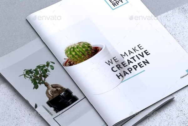 Simple Creative Brochure Template