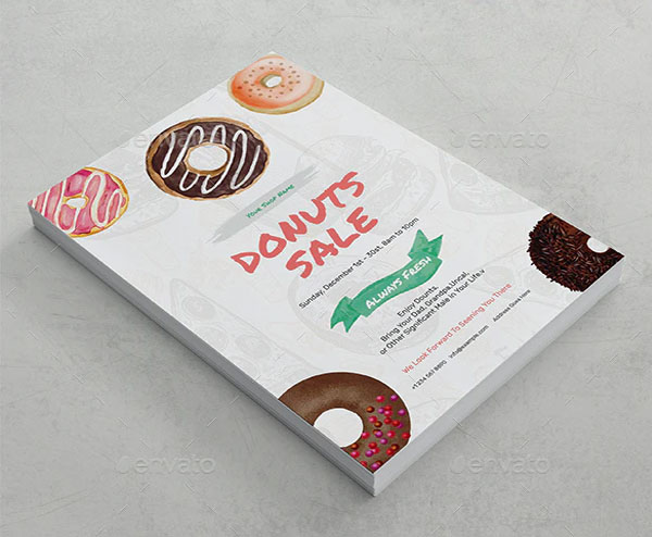 Simple Donuts Flyer