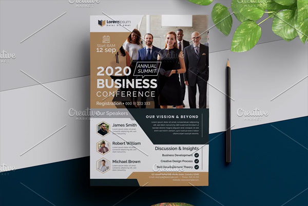 Simple Event Summit Conference Flyer