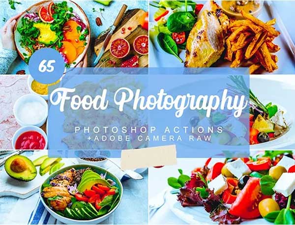 Simple Food Photography Photoshop Actions