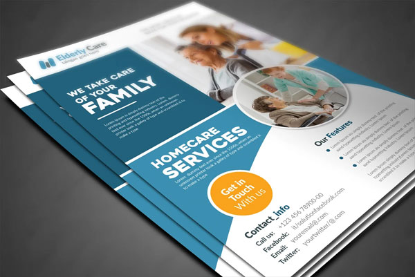 Simple Home Care Flyer Templates
