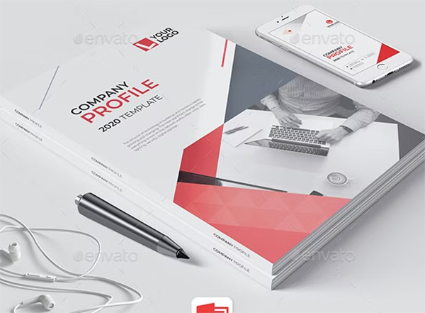 Simple IT Company Brochure Template