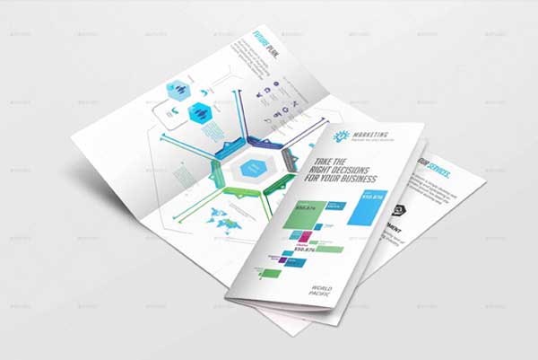 Simple Infographic Brochure Template