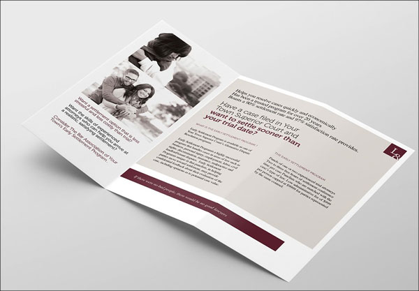 Simple Law Firm Trifold Brochure