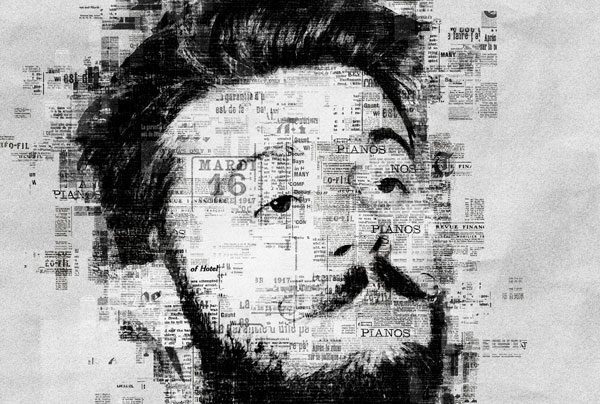 Simple Newspaper Art Photoshop Action