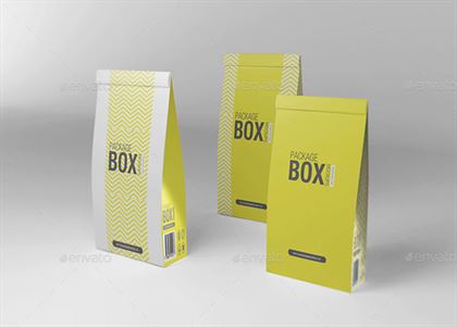 Simple Package Box Mockups