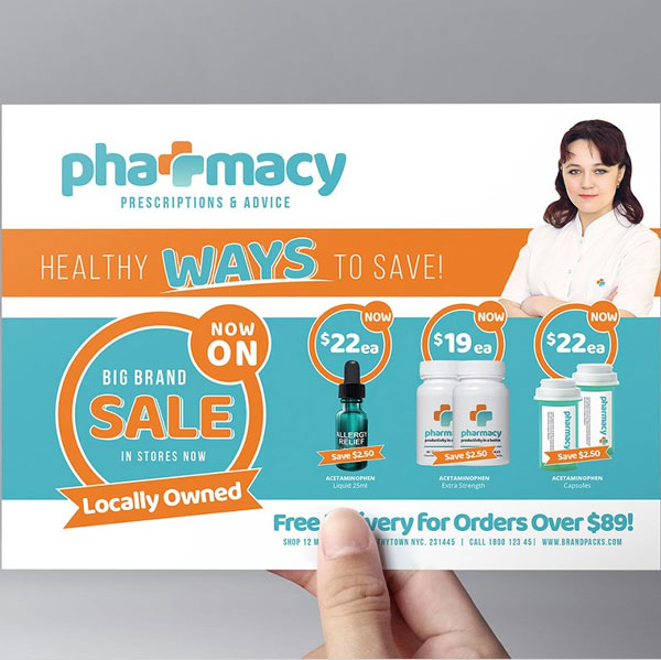 Simple Pharmacy Flyer Template