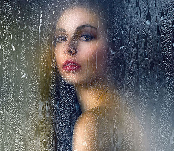 Simple Rainy Day Window Photoshop Action