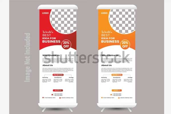 Simple Rollup Banner Designs