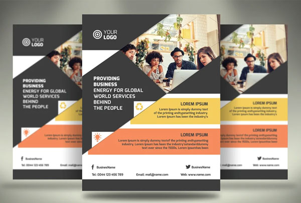 Simple Staff Training Flyer Template