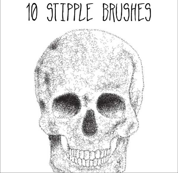 Simple Stipple Photoshop Brushes