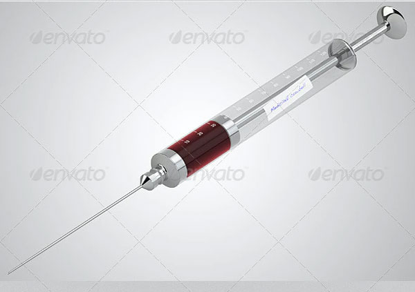 Simple Syringe Mockups