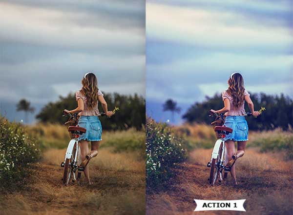 Simple Travel Photoshop Actions