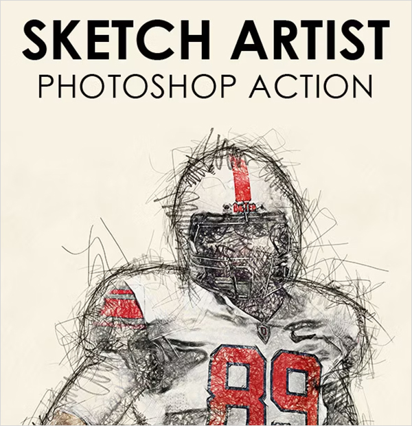 Sketch Artist Photoshop Action