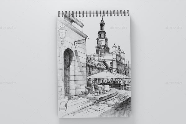 Sketch Book Mock-up