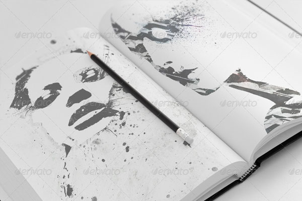Sketch Book Mockups Set