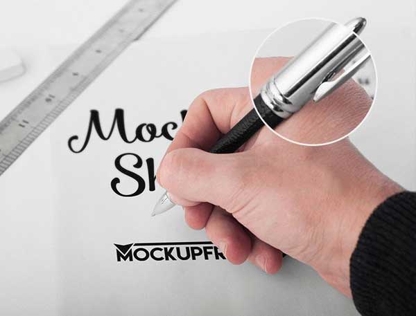 Sketchbook Free PSD Mockups