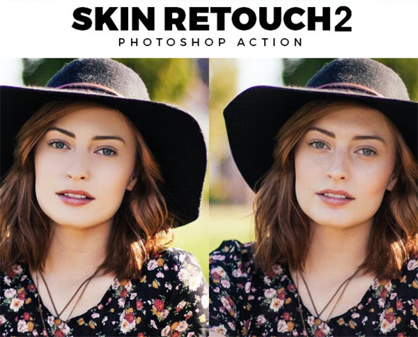 Skin Retouch 2 Photoshop Action