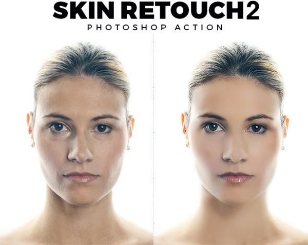Skin Retouch 2 Photoshop Action