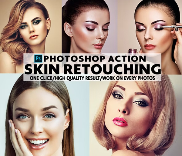 Skin Retouch Action