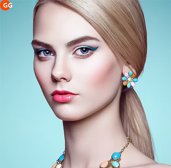 Skin Retouch Photoshop Action Template