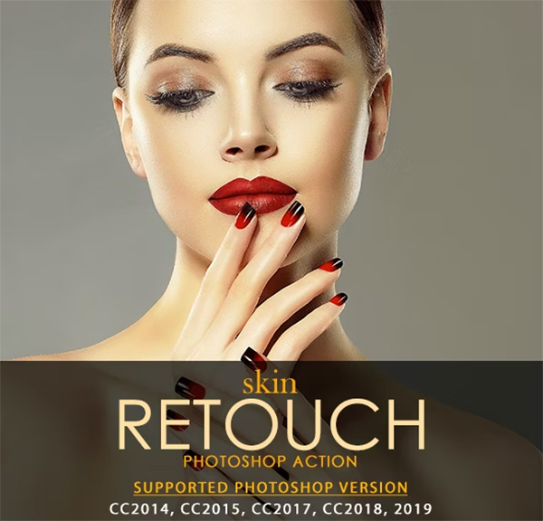 Skin Retouch Photoshop Design Actions