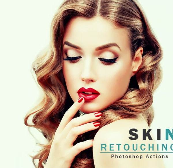 Skin Retouching Photoshop Action Design