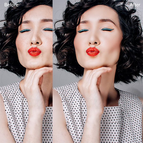 Skin Retouching Photoshop Action Designs
