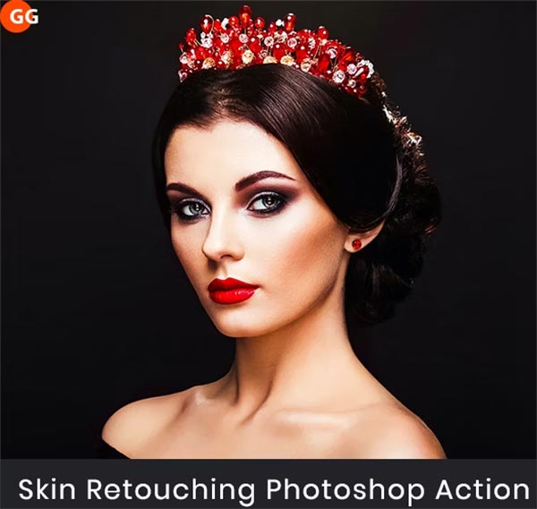 Skin Retouching Photoshop Action