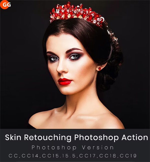 Skin Retouching Photoshop Action