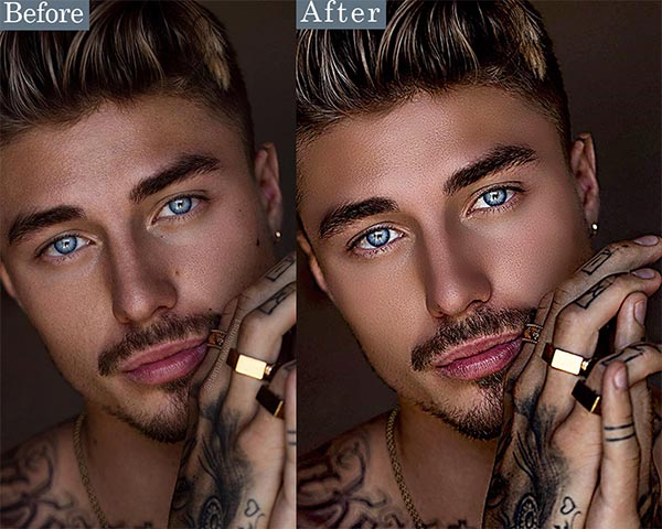 Skin Retouching Portrait Photoshop Action