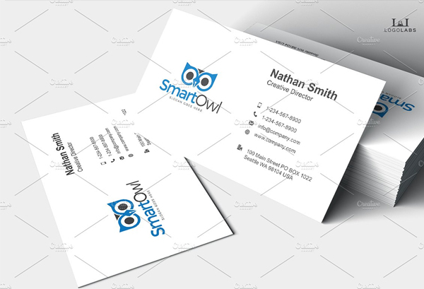 Smart Owl Logo Template
