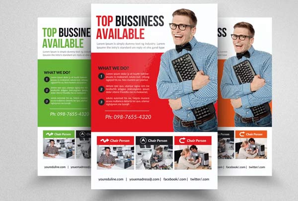 Smartphone Repair Flyer Design Template