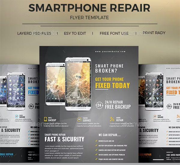 Smartphone Repair Service Template
