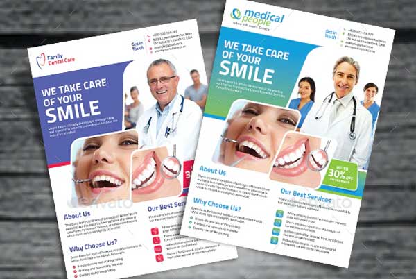 Smile Dental Flyer Templates