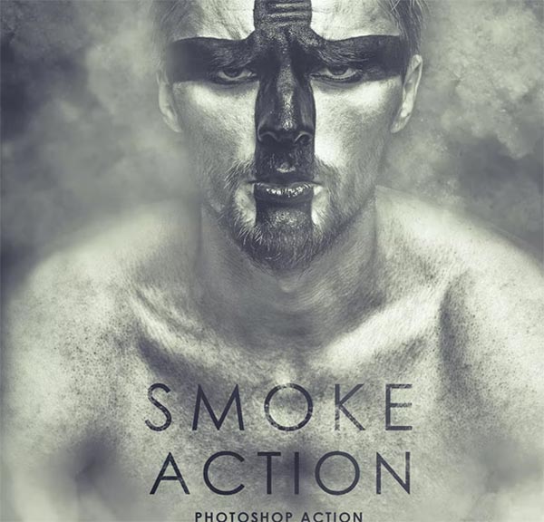 Smoke Photoshop Action Design