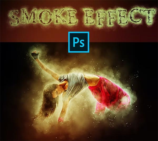 Smoke Photoshop Action Effect