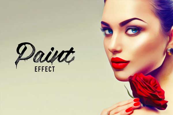 Smooth Vector Oil Painting Photoshop Action