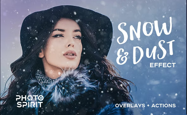 Snow & Dust Effect Photoshop Actions