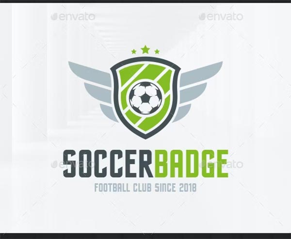 Soccer Badge Logo Template