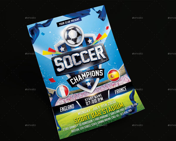 Soccer Champions Event Flyer